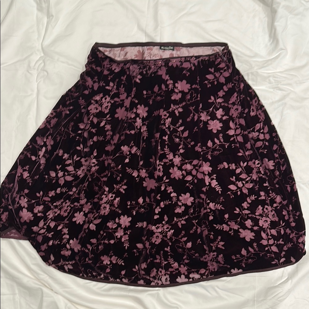 Massimo Dutti Pink Mini Bubble Skirt Night Out